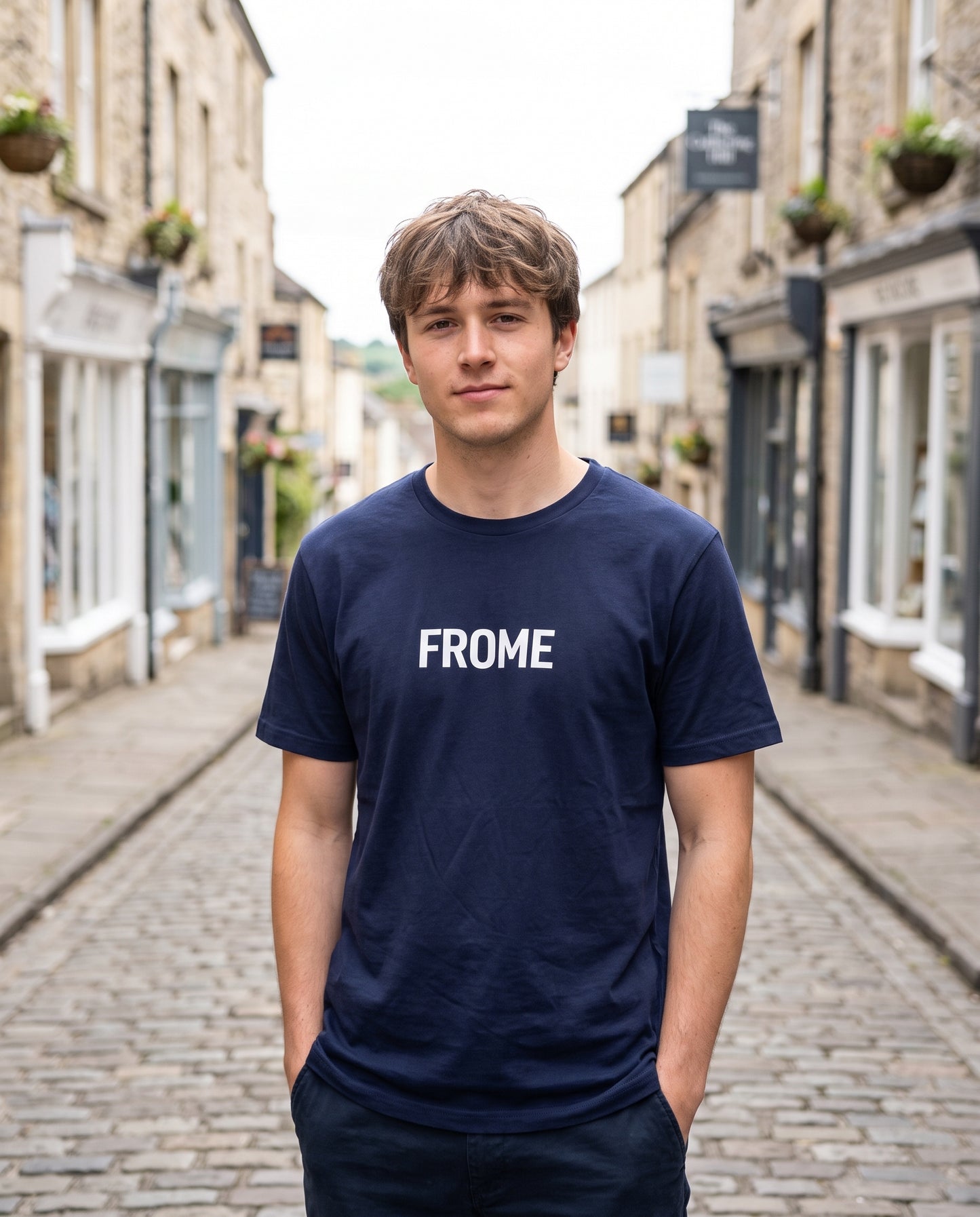 Frome — Navy Tee