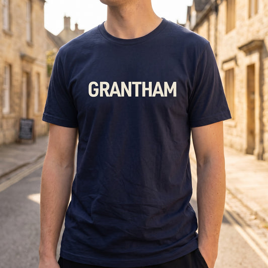Grantham — Navy Tee