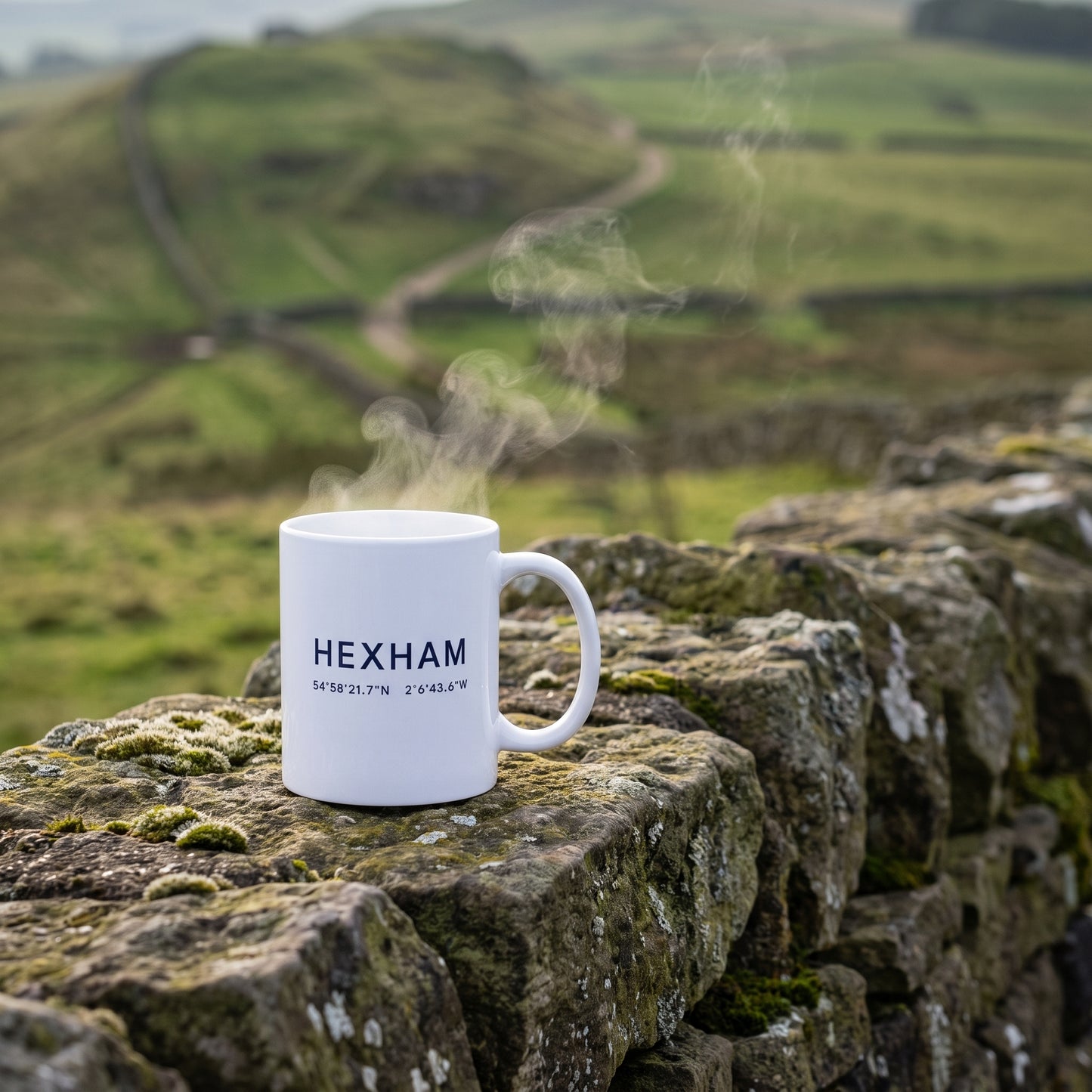 Hexham — Coordinates Ceramic Mug