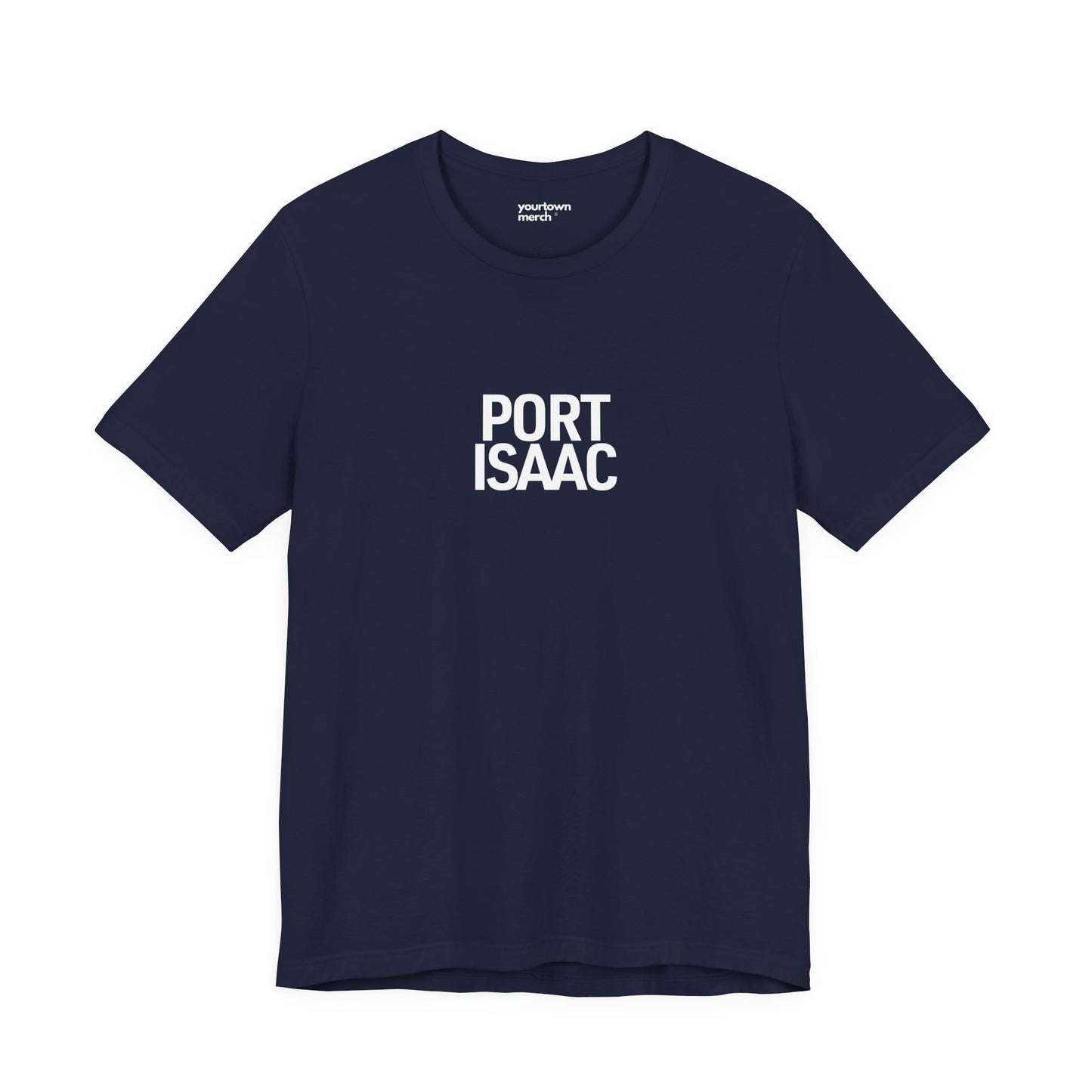 Port Isaac — Navy Tee