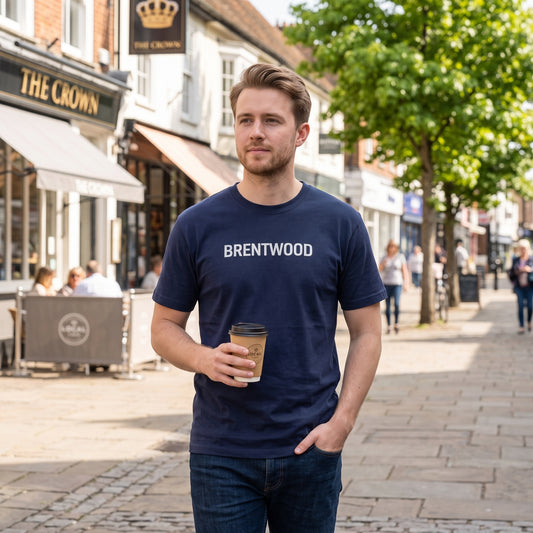 Brentwood — Navy Tee
