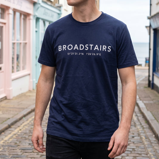 Broadstairs — Coordinates Navy Tee