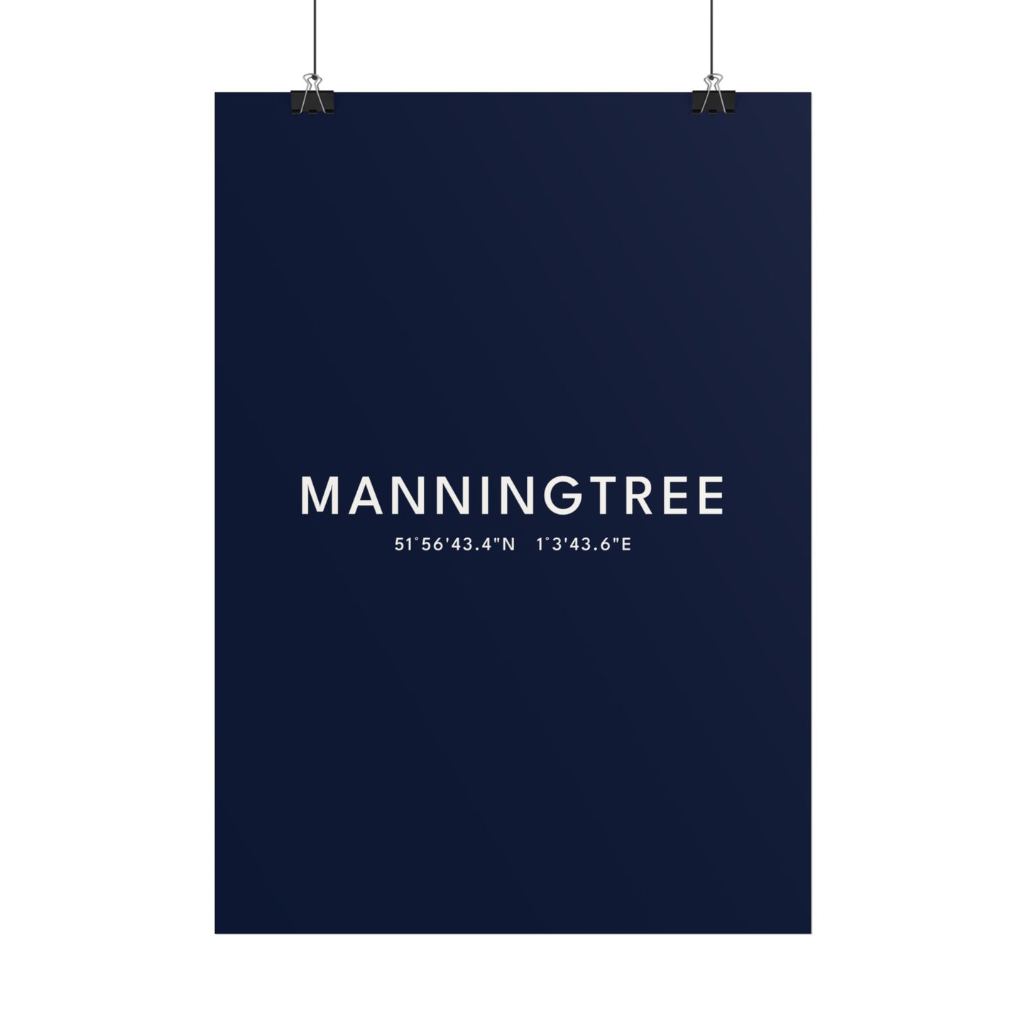 MANNINGTREE — Coordinates Print