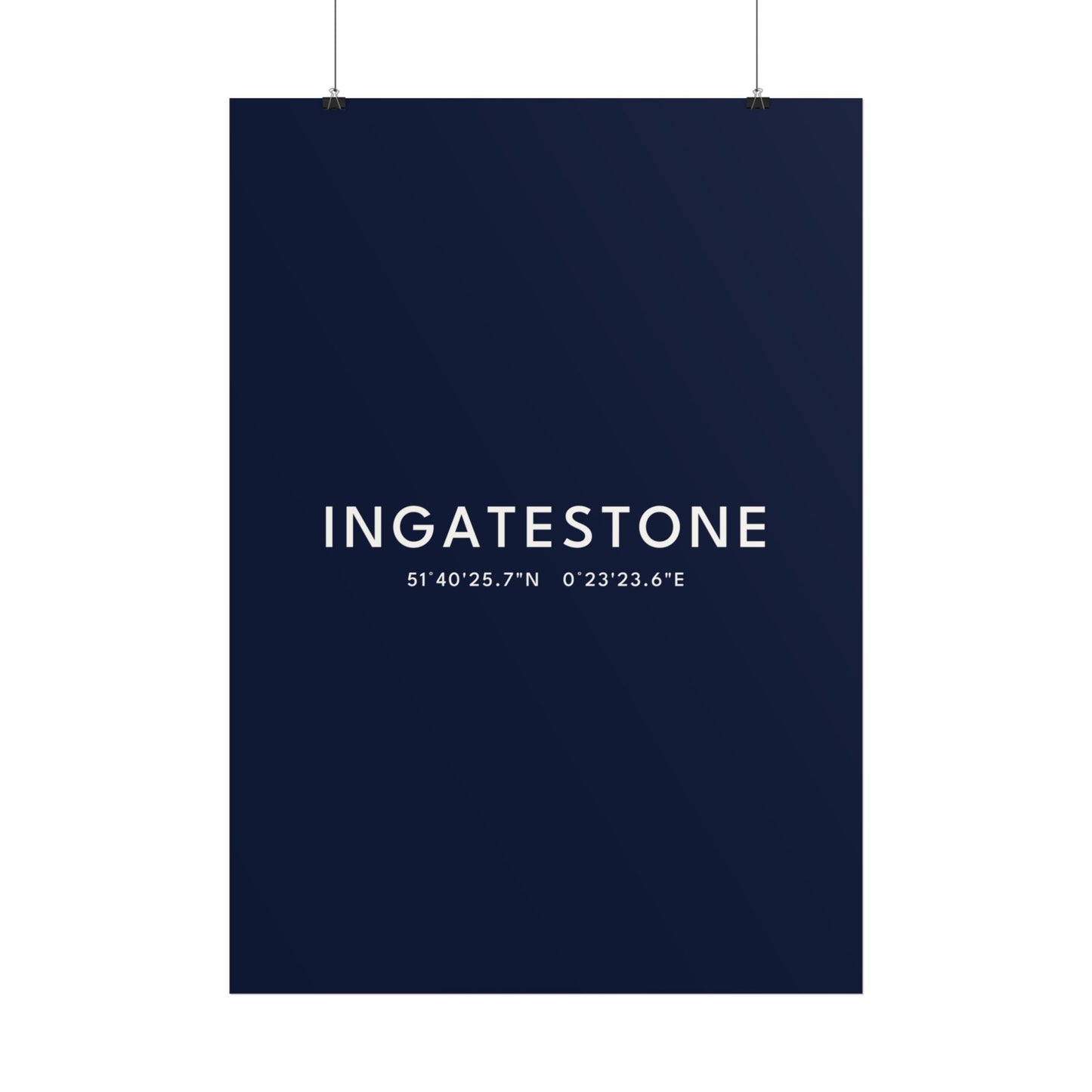 INGATESTONE — Coordinates Print