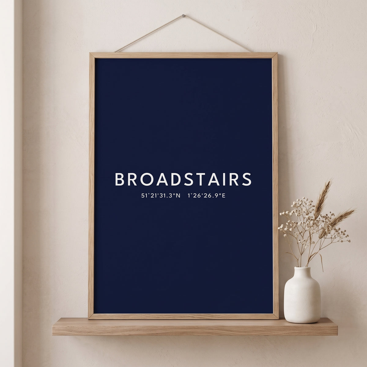 Your Town Merch — Broadstairs Coordinates Print lifestyle