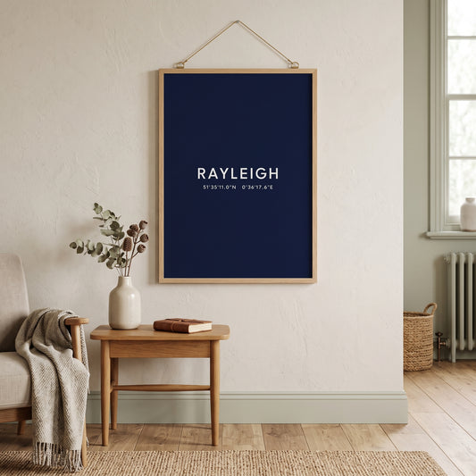 Rayleigh — Coordinates Print