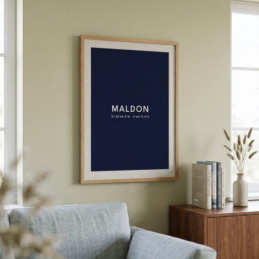 Maldon — Coordinates Print