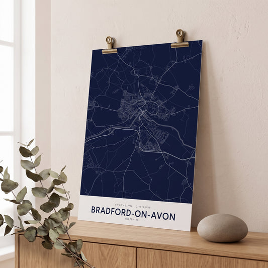 Bradford-on-Avon — Map Print