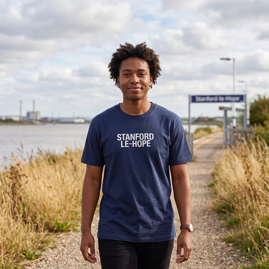 Stanford-le-Hope — Navy Tee