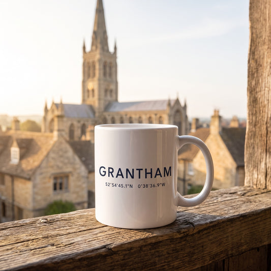 Grantham — Coordinates Ceramic Mug