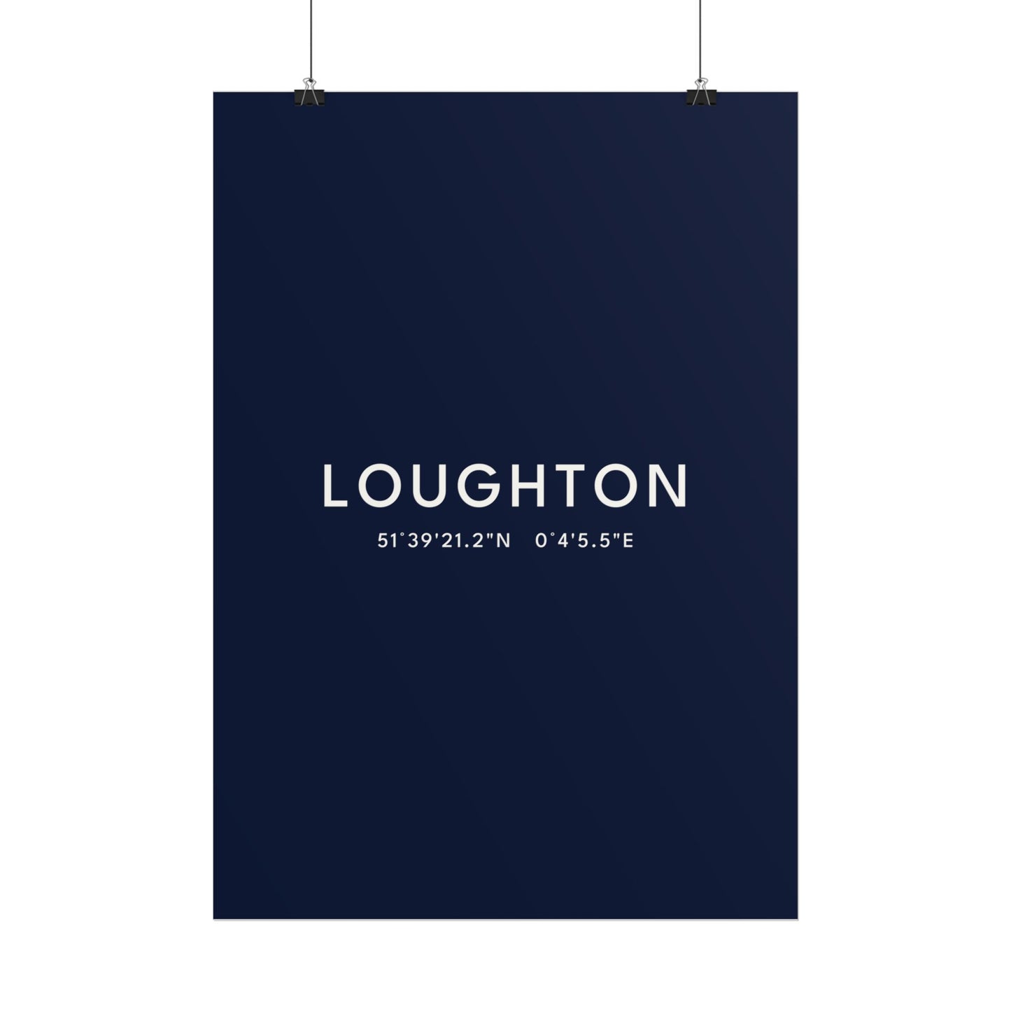 LOUGHTON — Coordinates Print