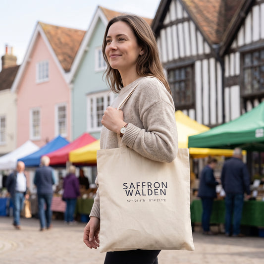 Saffron Walden — Coordinates Natural Tote
