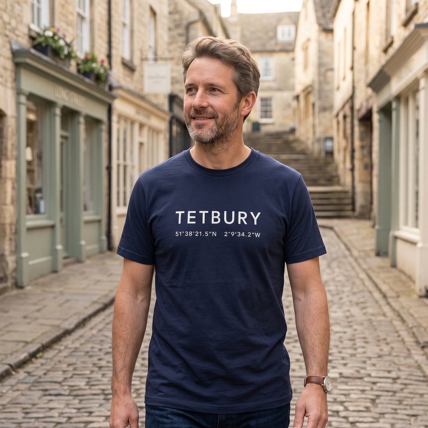 Tetbury — Coordinates Navy Tee