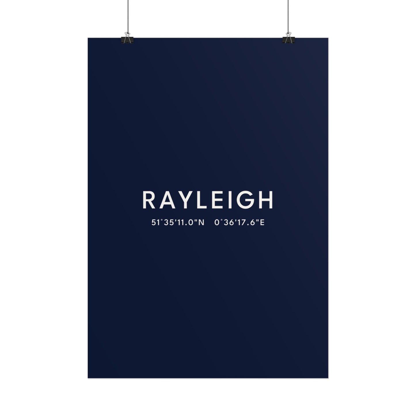 RAYLEIGH — Coordinates Print