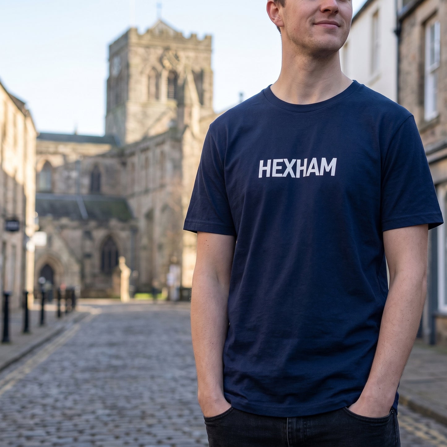 Hexham — Navy Tee