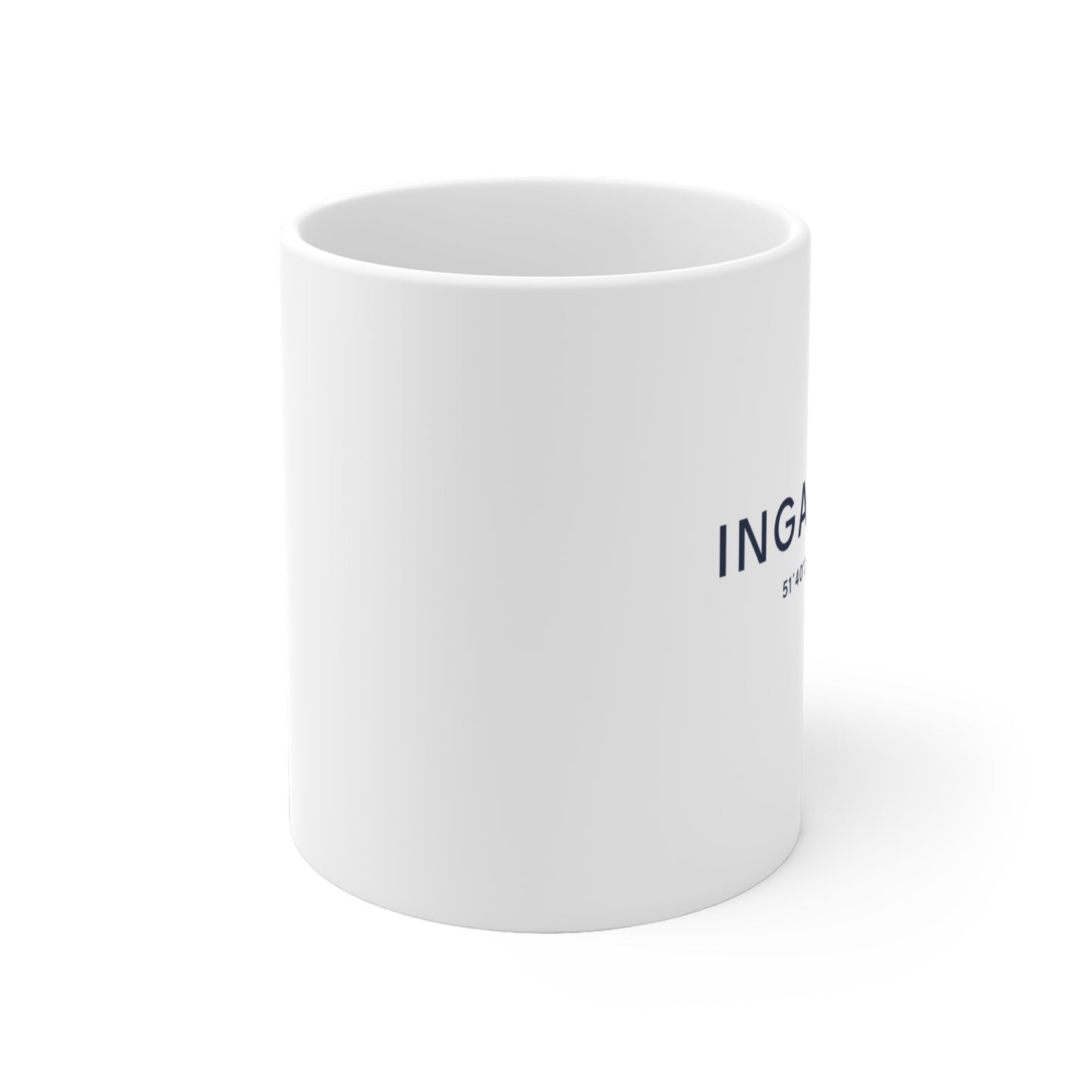 Ingatestone — Coordinates Ceramic Mug