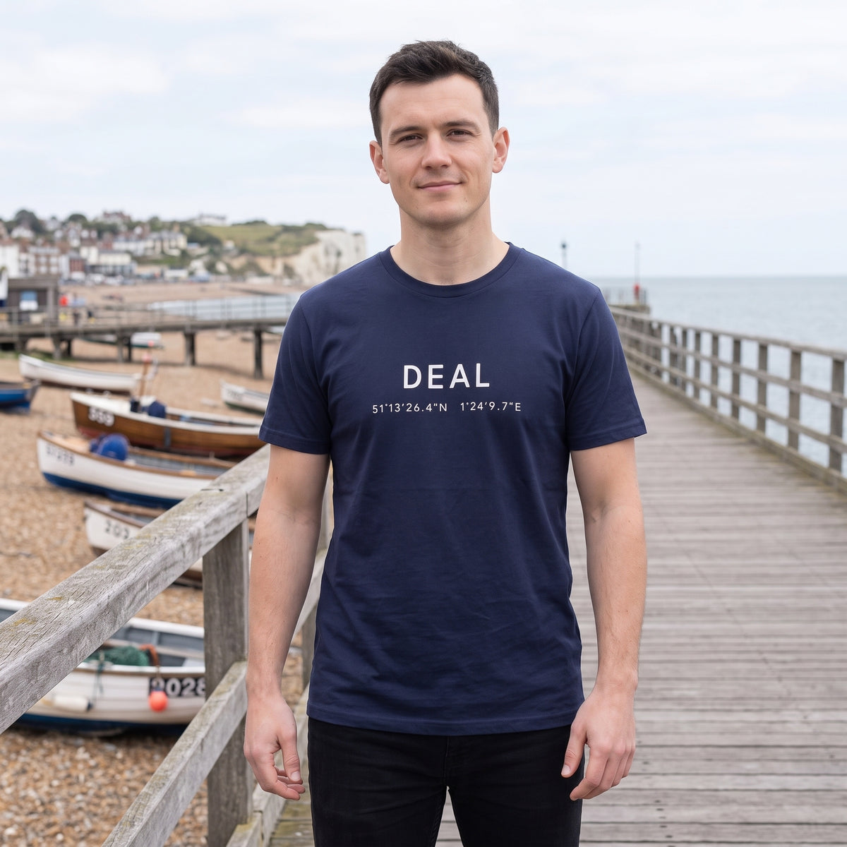 Deal — Coordinates Navy Tee