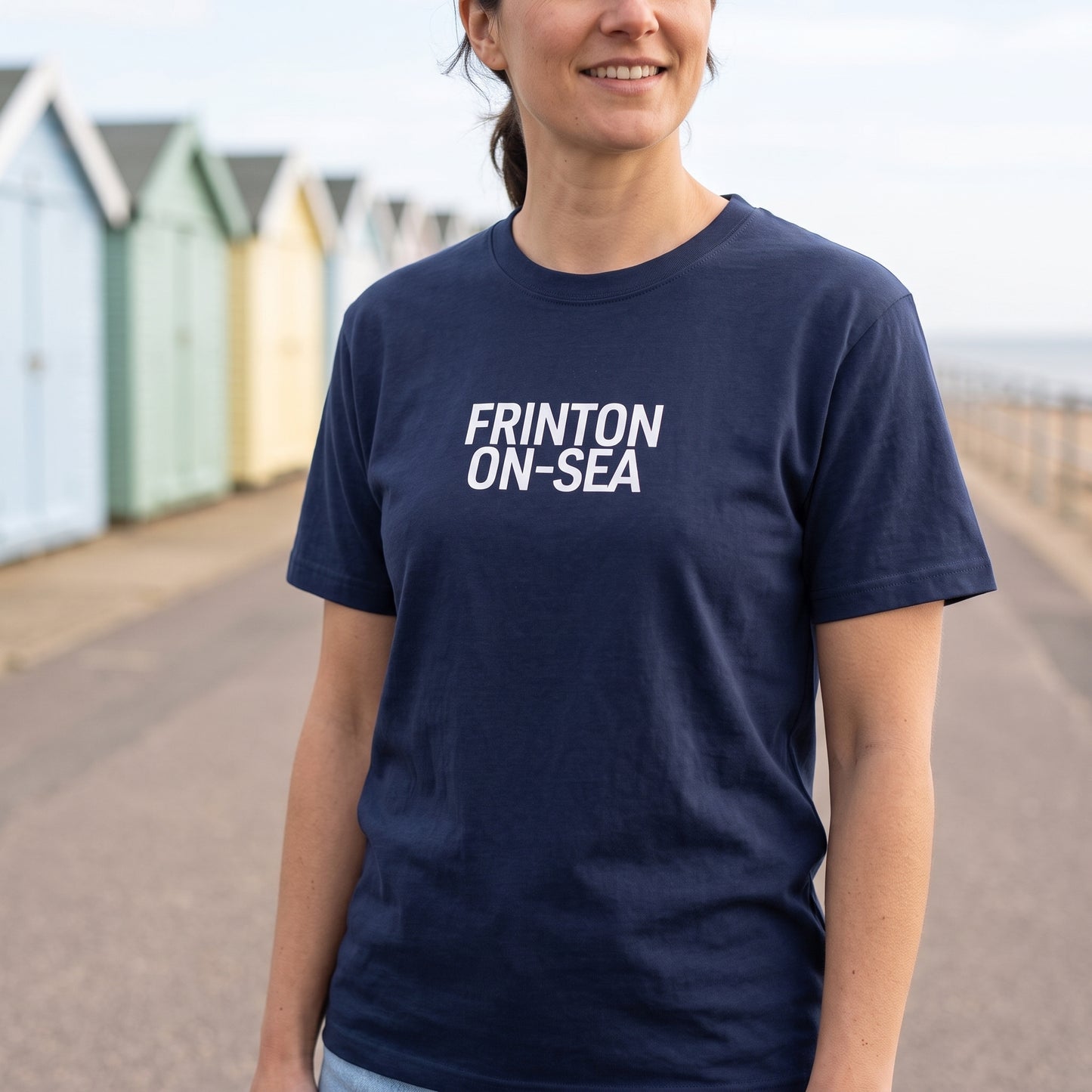 Frinton-on-Sea — Navy Tee