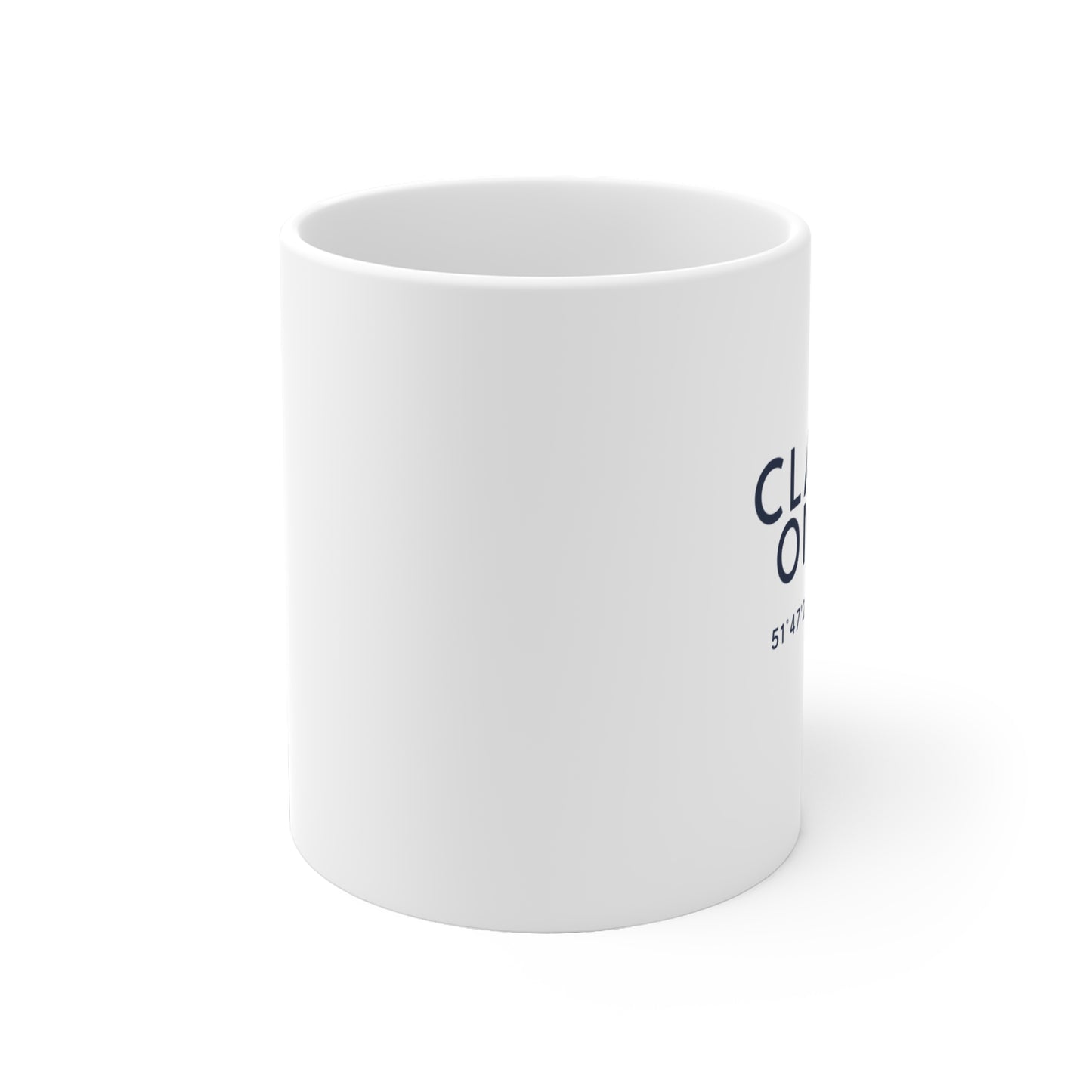 Clacton-on-Sea — Coordinates Ceramic Mug