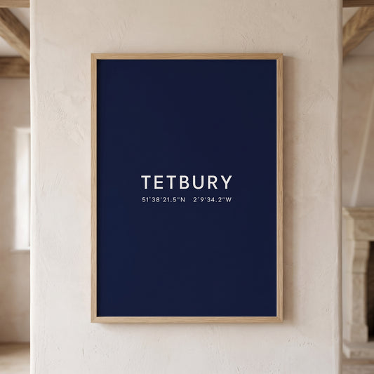 Tetbury — Coordinates Print