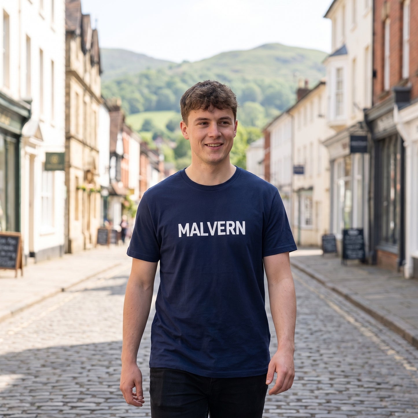 Malvern — Navy Tee