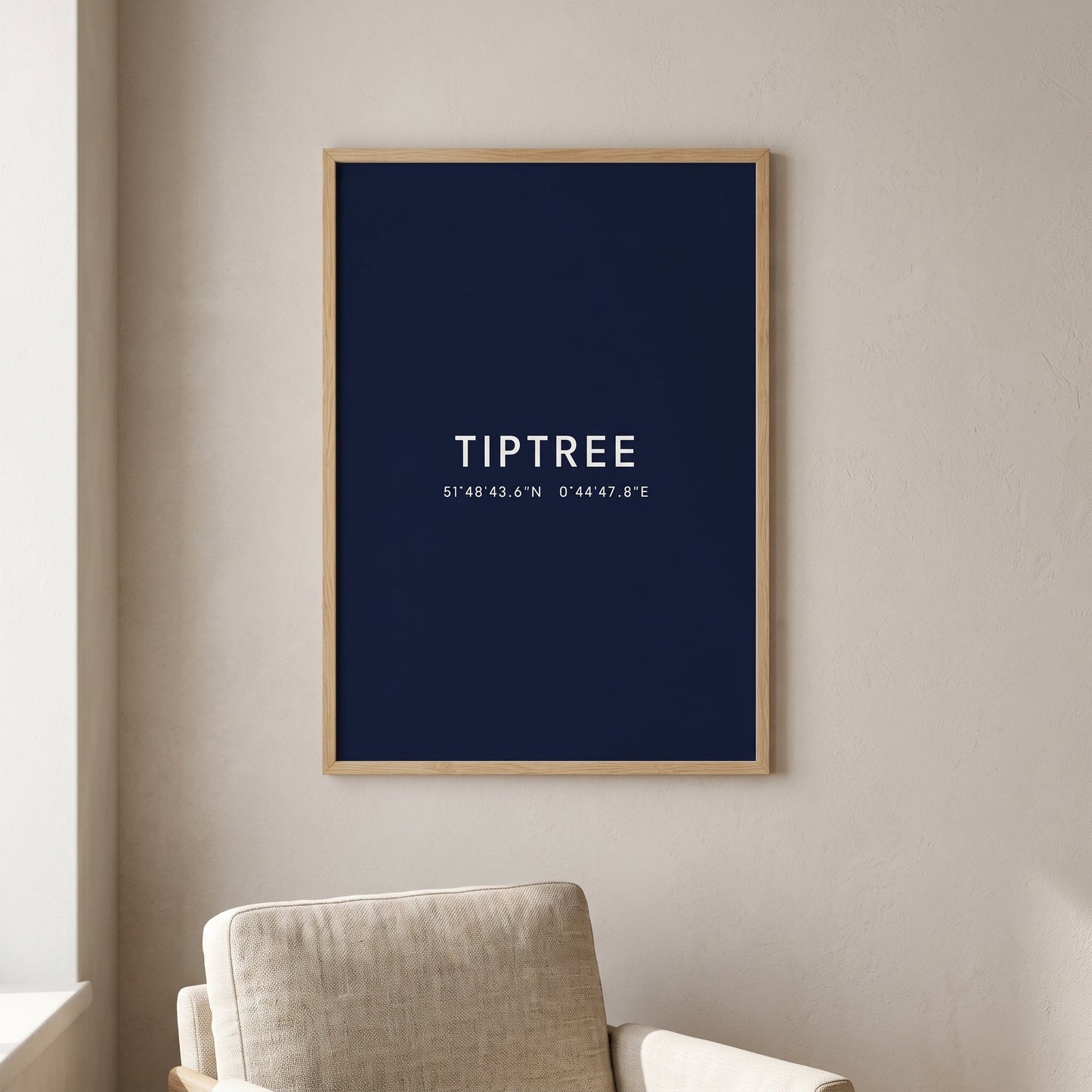Tiptree — Coordinates Print