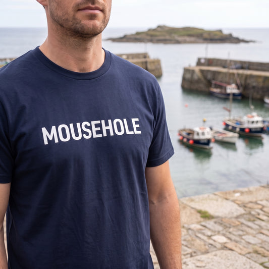 Mousehole — Navy Tee