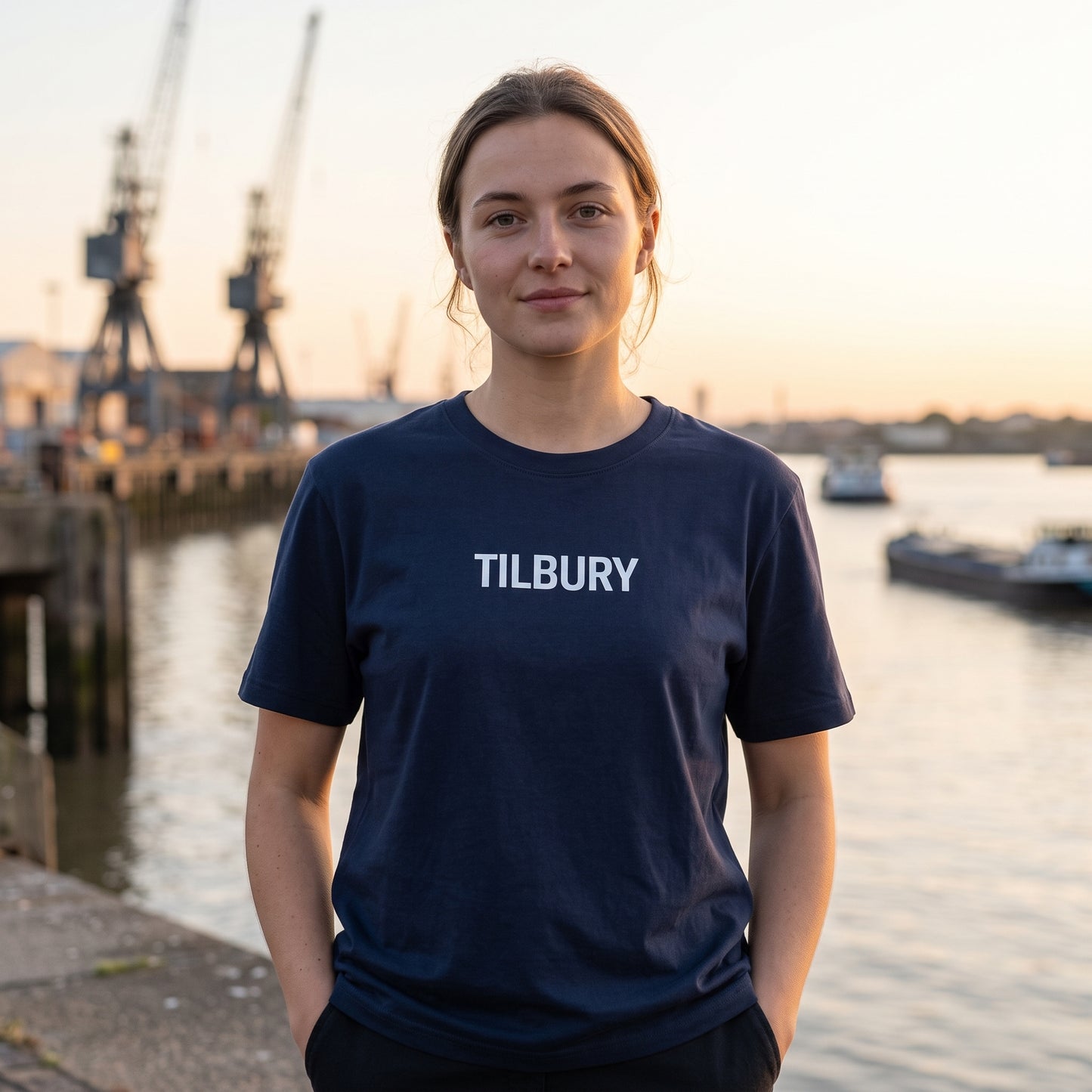 Tilbury — Navy Tee