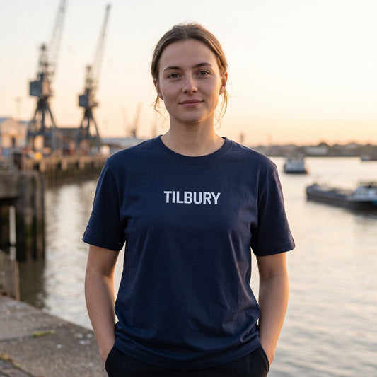 Tilbury — Navy Tee