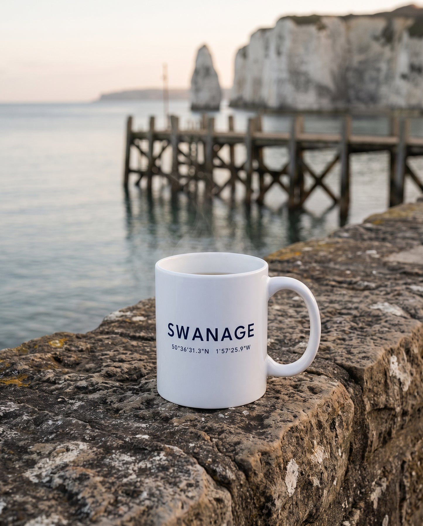 Swanage — Coordinates Ceramic Mug