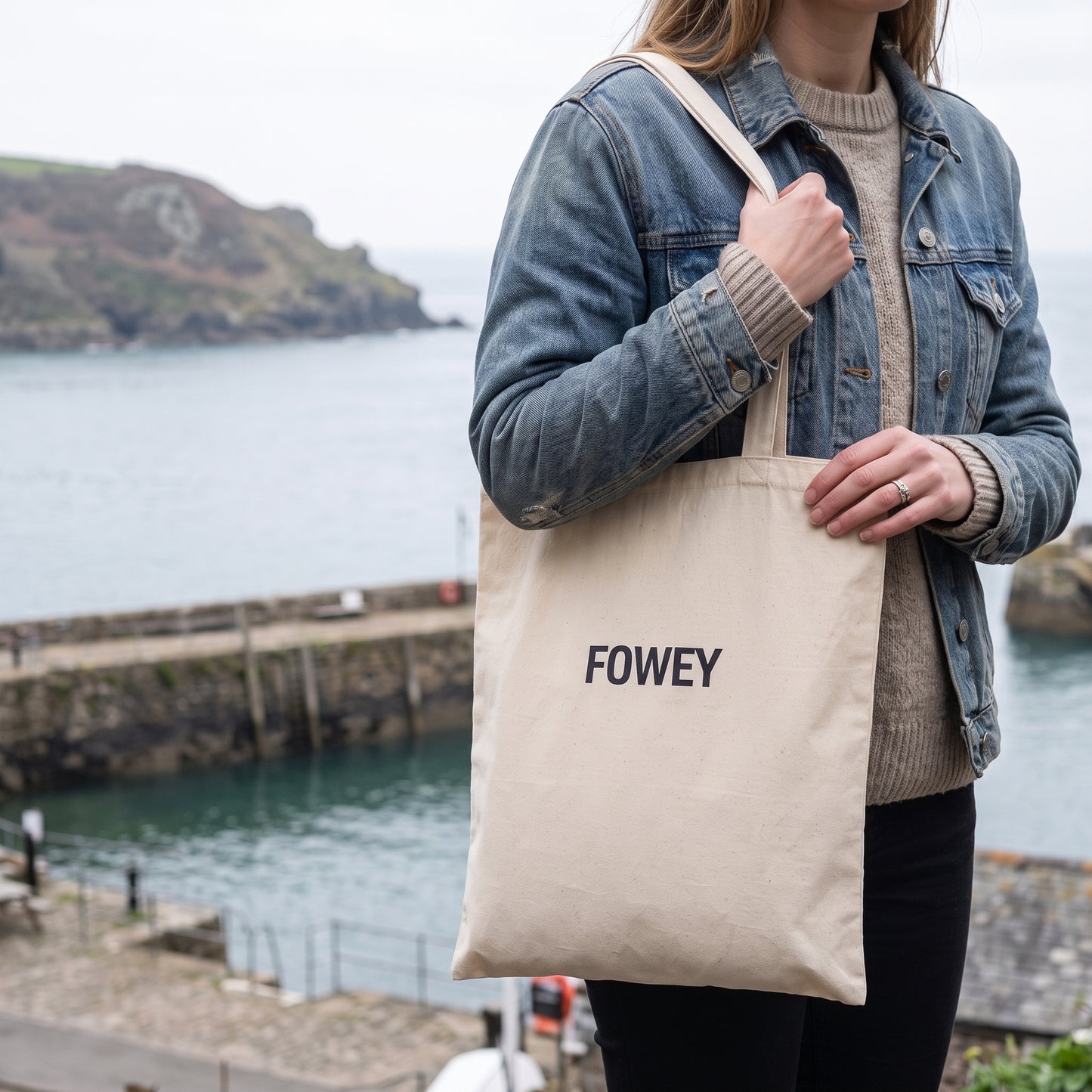 Fowey — Natural Tote