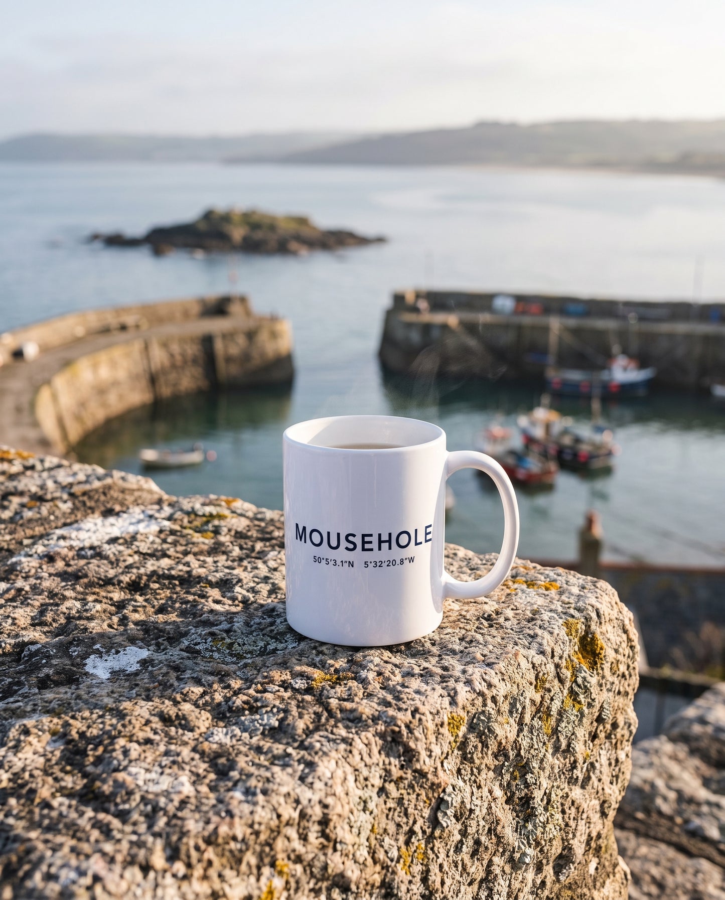 Mousehole — Coordinates Ceramic Mug