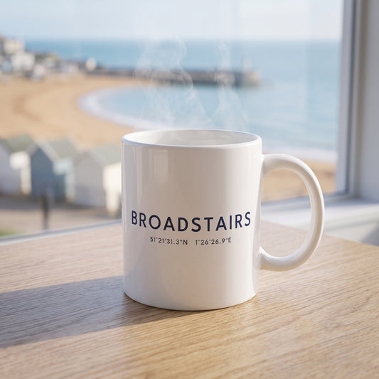 Broadstairs — Coordinates Ceramic Mug