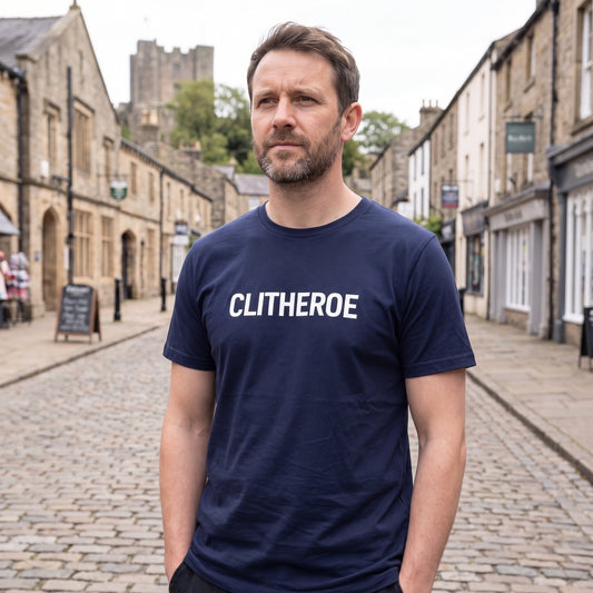 Clitheroe — Navy Tee