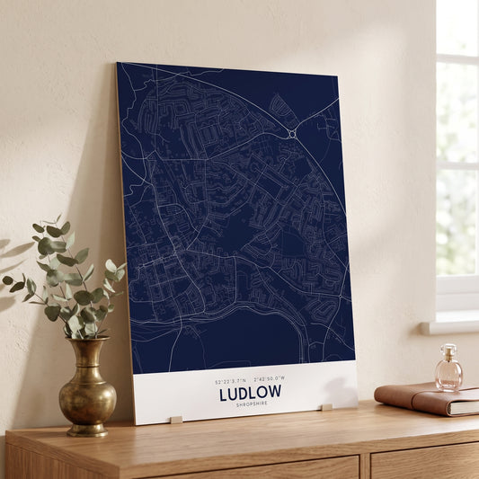 Ludlow — Map Print
