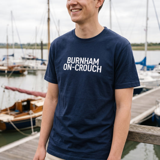Burnham-on-Crouch — Navy Tee