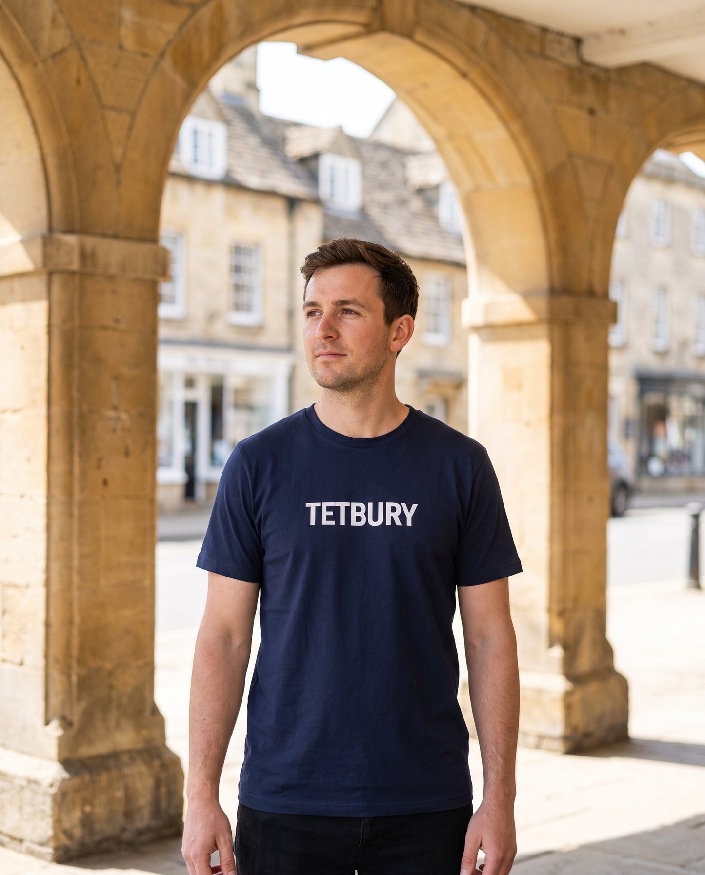 Tetbury — Navy Tee