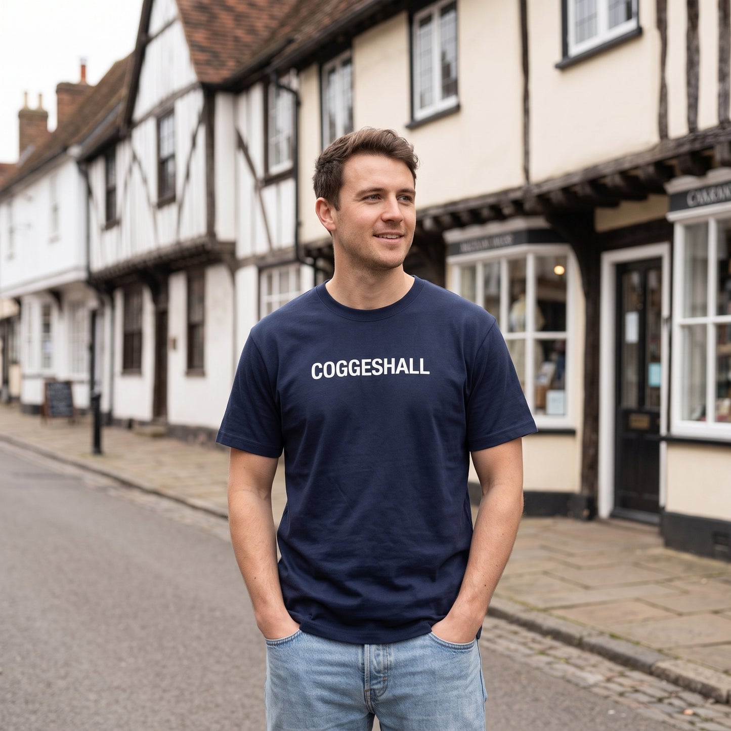 Coggeshall — Navy Tee