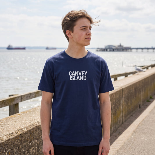 Canvey Island — Navy Tee