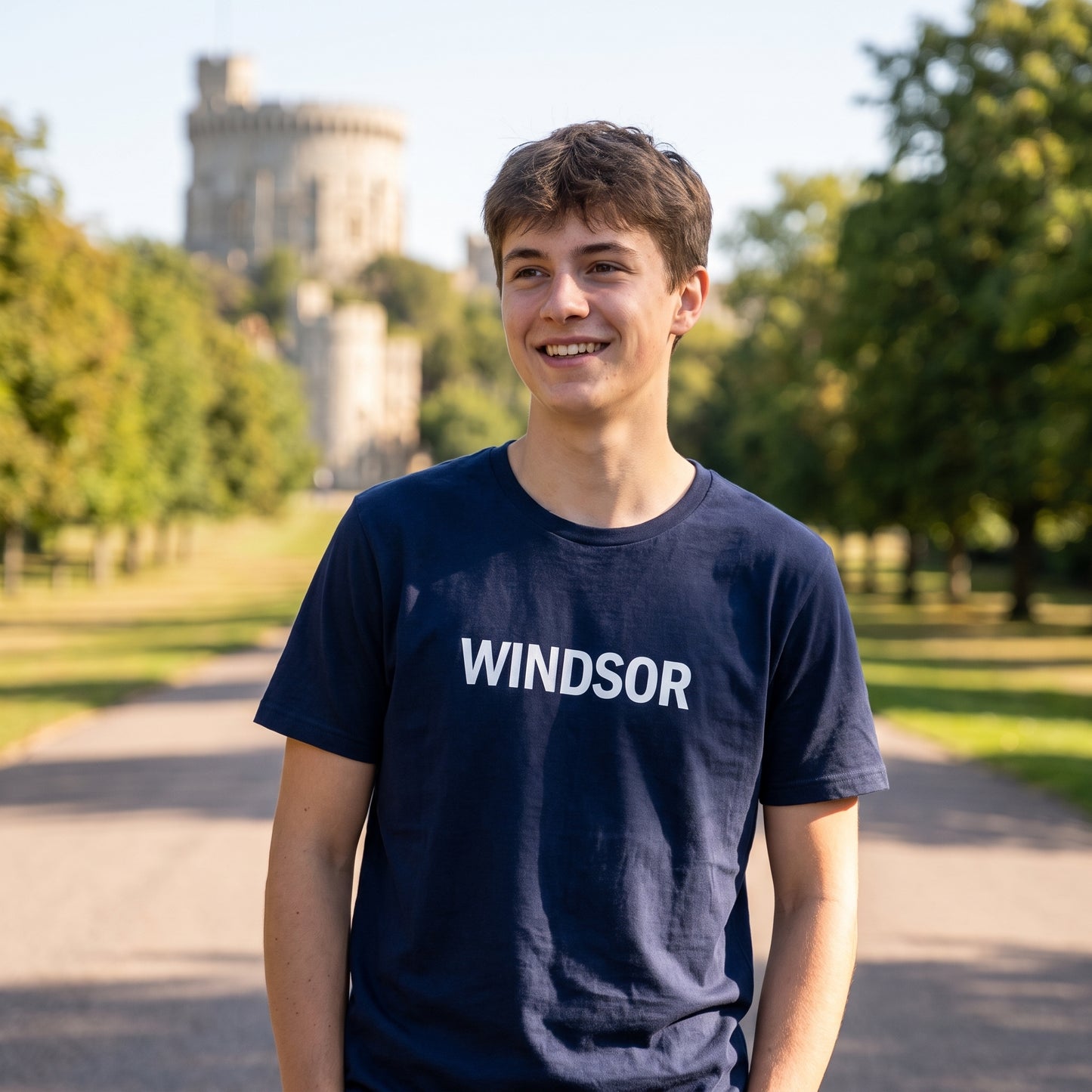 Windsor — Navy Tee