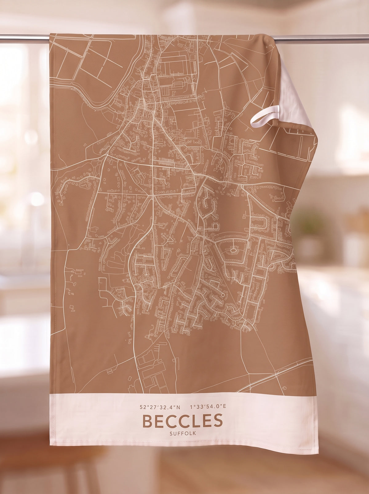 Beccles — Map Tea Towel