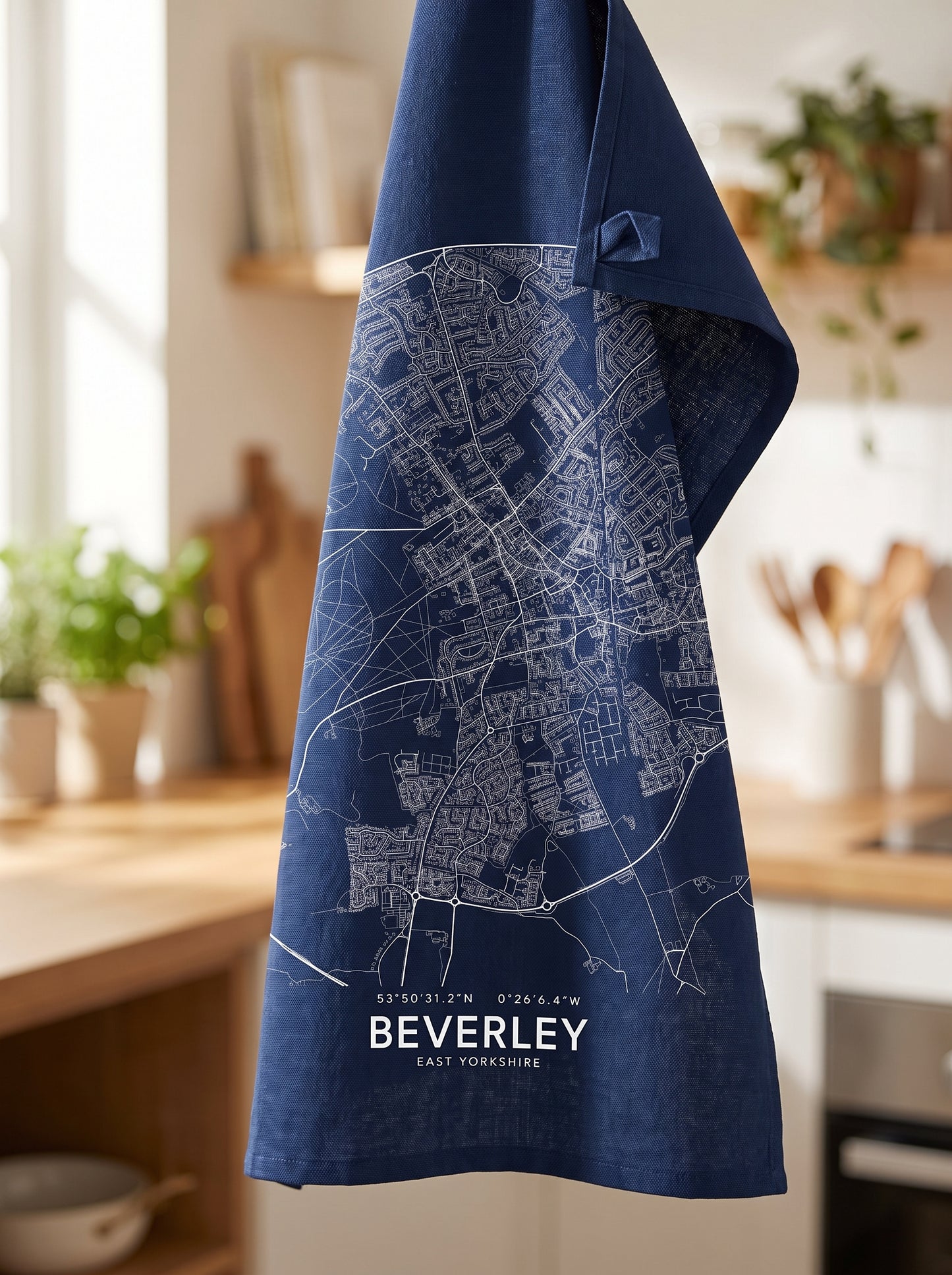 Beverley — Map Tea Towel