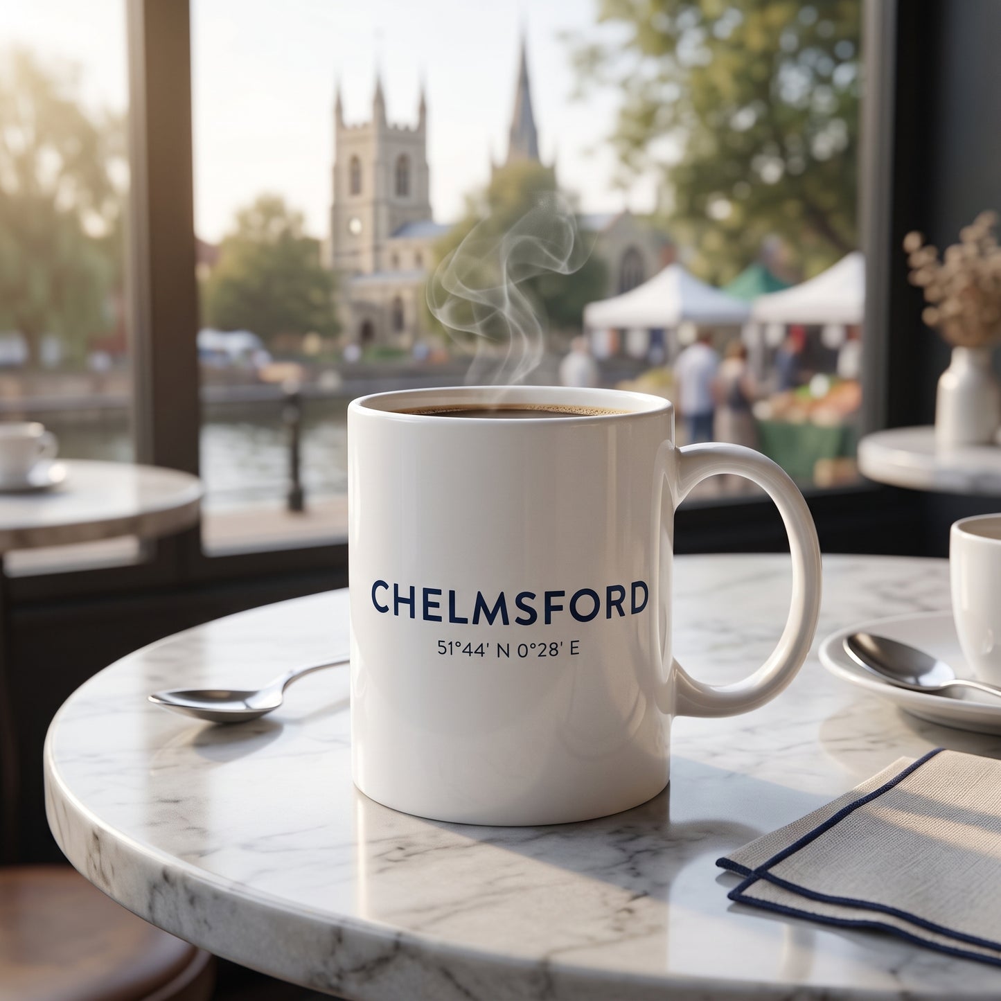 Chelmsford — Coordinates Ceramic Mug