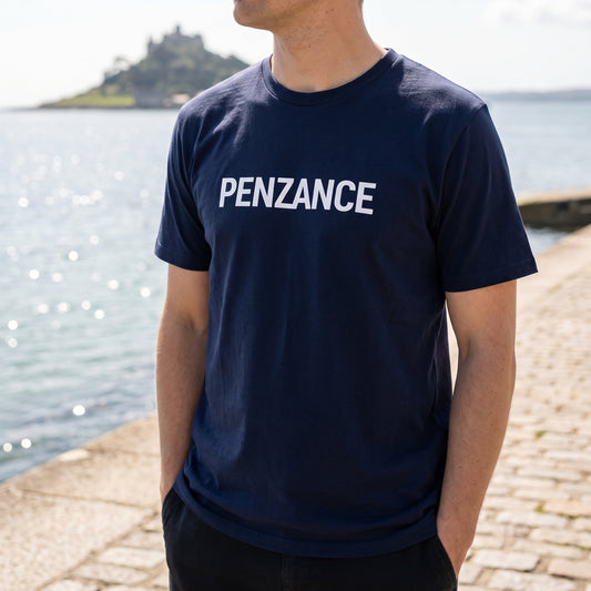 Penzance — Navy Tee