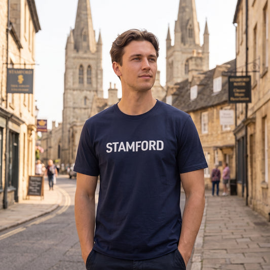 Stamford — Navy Tee