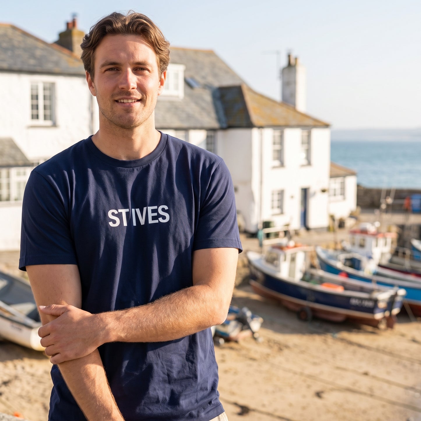 St Ives — Navy Tee