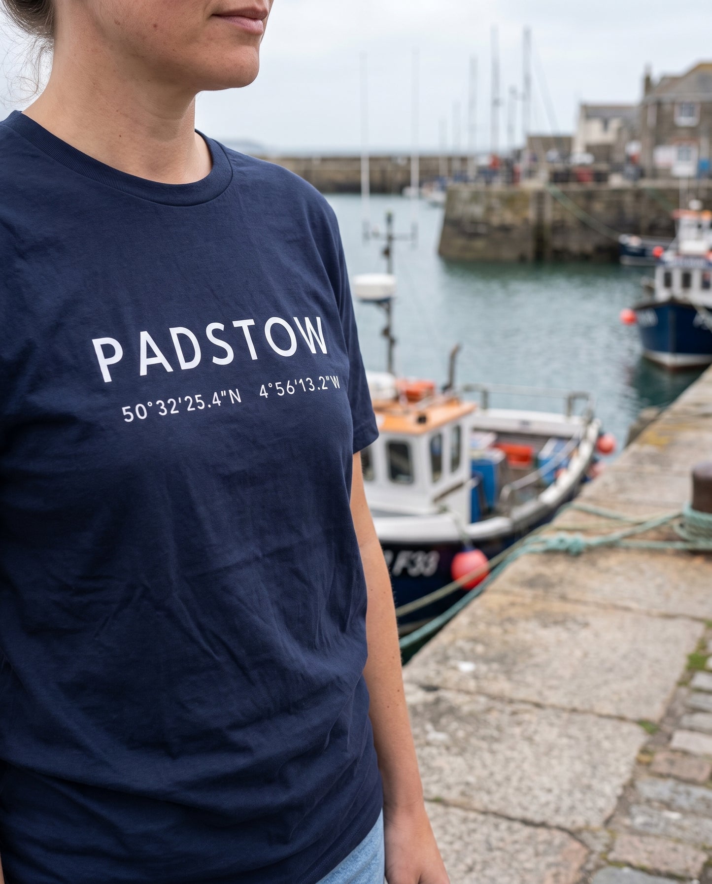 Padstow — Coordinates Navy Tee