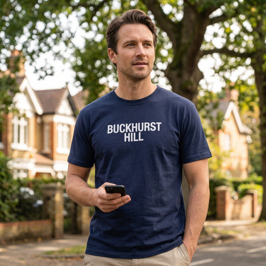 Buckhurst Hill — Navy Tee