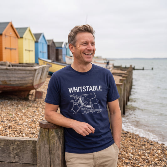 Whitstable — Navy Tee