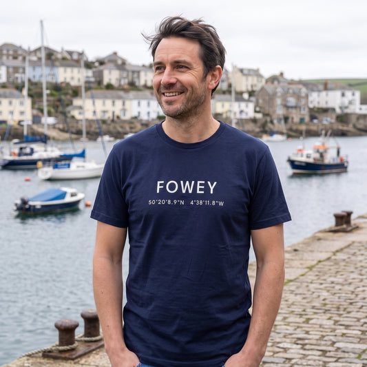 Fowey — Coordinates Navy Tee